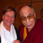 Nathalie Griesbeck rencontre le Dalaï Lama