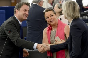 Nathalie Griesbeck, Marielle De Sarnez et Xavier Bettel